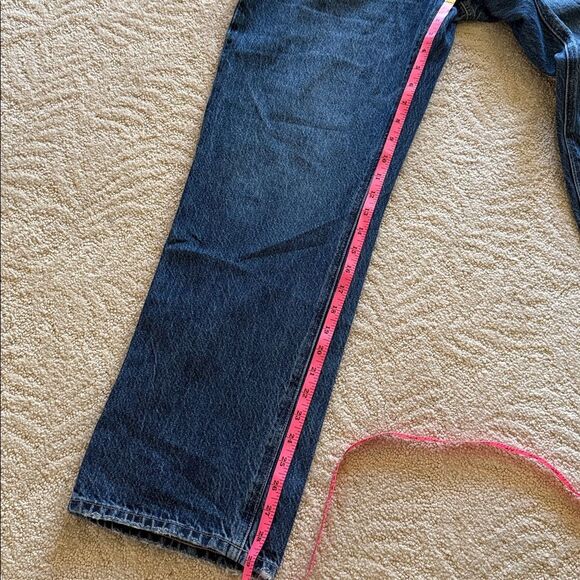 AE Low-Rise Baggy Straight Leg Women Jeans 8 X-short - Picture 11 of 12